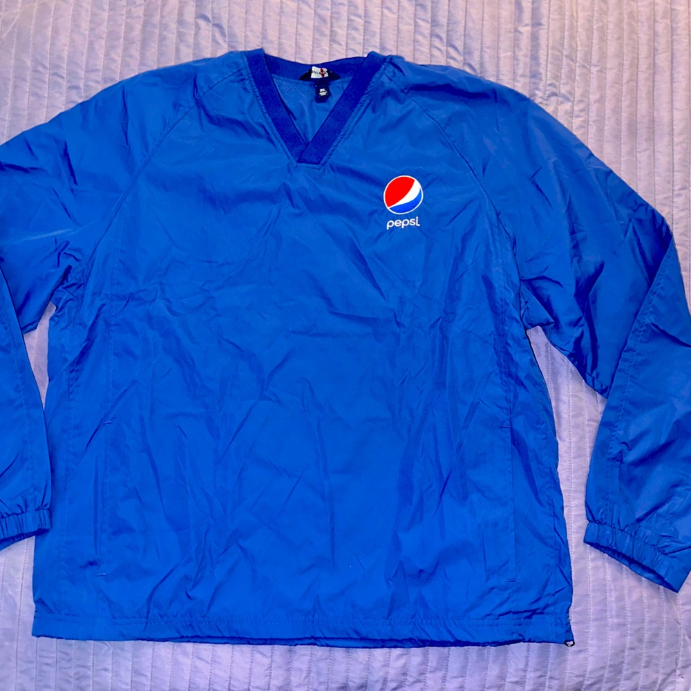 Pepsi Vintage Truck Driver Pull Over Windbreaker